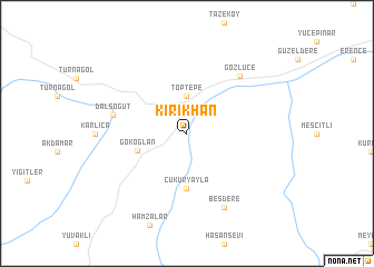 map of Kırıkhan