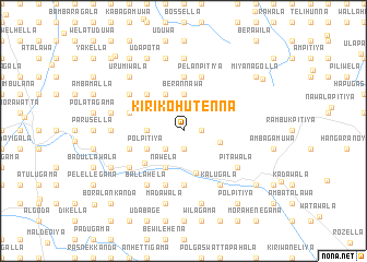 map of Kirikohutenna
