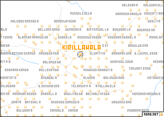 map of Kirillawala