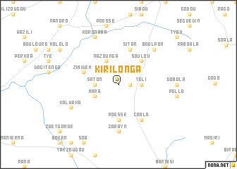 map of Kirilonga