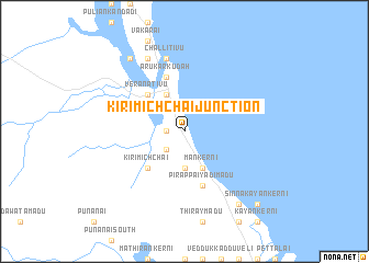 map of Kirimichchai Junction