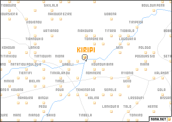 map of Kiripi