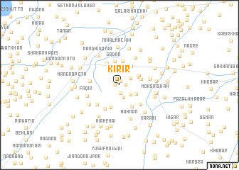 map of Kirir