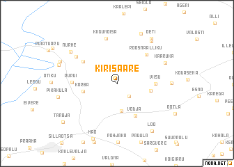 map of Kirisaare