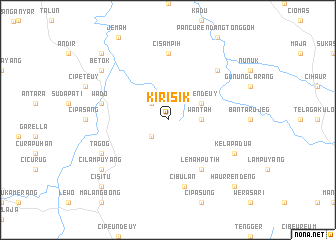 map of Kirisik