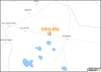 map of Kirkland