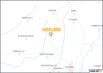 map of Kirkland