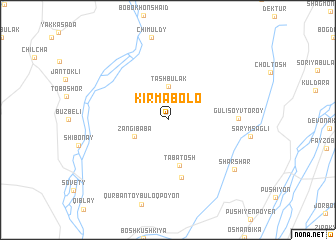 map of Kirma Bolo