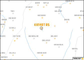 map of Kırmataş