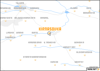 map of Kirnasovka