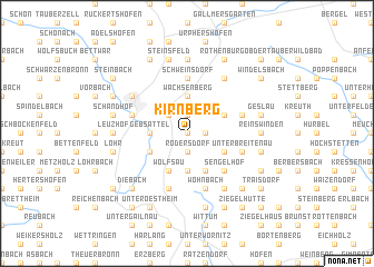 map of Kirnberg