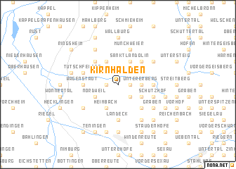 map of Kirnhalden