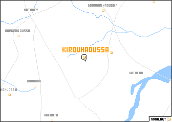 map of Kirou Haoussa