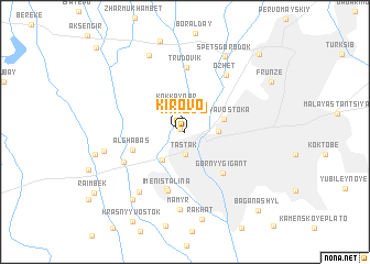 map of Kirovo