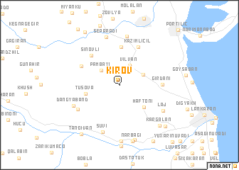 map of Kirov