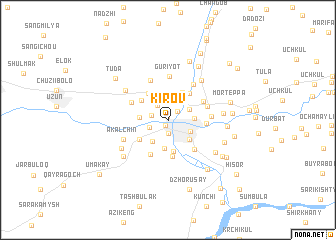 map of Kirov