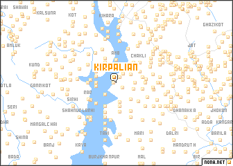 map of Kirpāliān