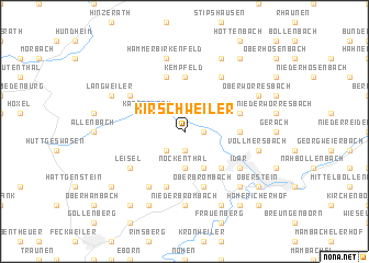 map of Kirschweiler