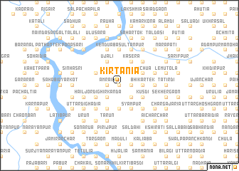 map of Kirtania
