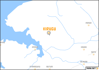 map of Kirugu