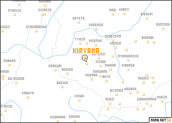 map of Kiryama