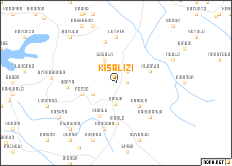 map of Kisalizi