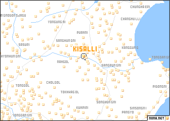 map of Kisal-li