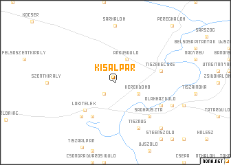 map of Kisalpár