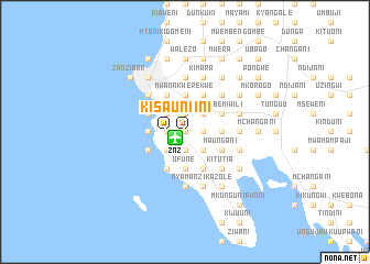 map of Kisauni