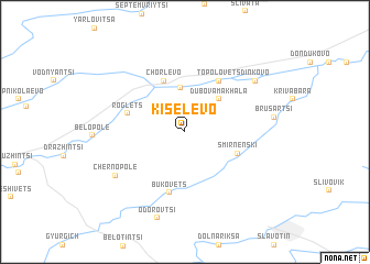 map of Kiselevo