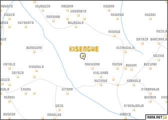 map of Kisengwe