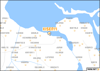 map of Kisenyi