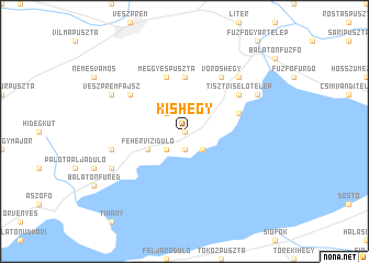 map of Kishegy