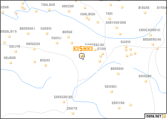 map of Kishkī