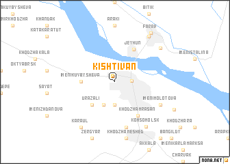 map of Kishtivan