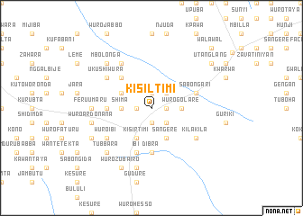 map of Kisiltimi