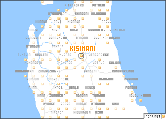 map of Kisimani