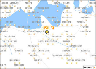 map of Kiskisi