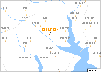 map of Kışlacık