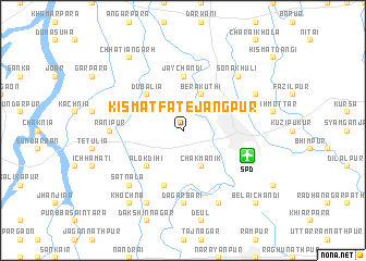 map of Kismat Fatejangpur