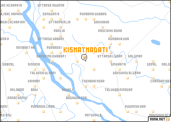 map of Kismat Madāti