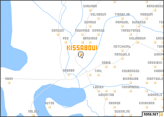 map of Kissaboui