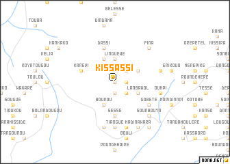 map of Kissassi