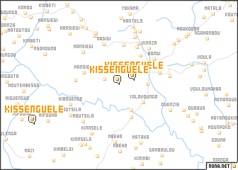 map of Kissénguélé