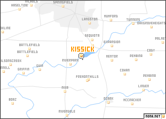 map of Kissick