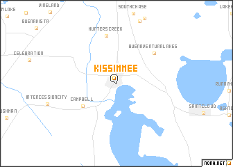 map of Kissimmee