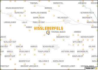 map of Kißleberfeld