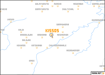 map of Kissós