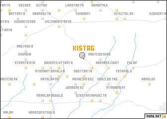 map of Kistag