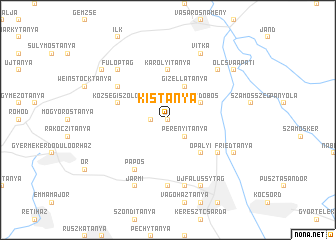 map of Kistanya